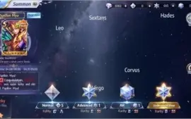CONTA SAINT SEIYA AWAKENING - SERVER A28 GRUS - NV 54 BARATO