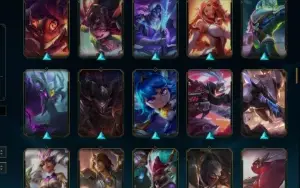 conta LOL, platina IV, 133 SKINS, 3 ultimate