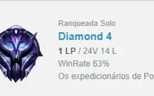 conta diamante 4 63% wr
