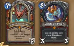 Conta antiga de Hearthstone