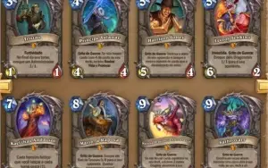 Conta antiga de Hearthstone