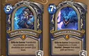 Conta antiga de Hearthstone