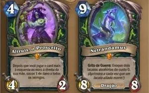 Conta antiga de Hearthstone