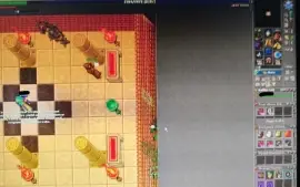 char tibia lvl 300 + full set RP CALMERA