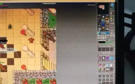 char tibia lvl 300 + full set RP CALMERA