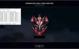 CONTA GRÃO-MESTRE 400+ PDL / RAKING 700+ DO SERVIDOR