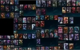 Conta league of legends +120 skins