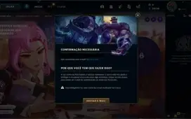 Conta LOL - Diamante IV, 58% de WR(E-MAIL NÃO VERIFICADO)