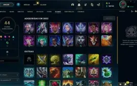 Conta LOL - Diamante IV, 58% de WR(E-MAIL NÃO VERIFICADO)