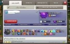 CLASH OF CLANS CV 9 QUASE FULL