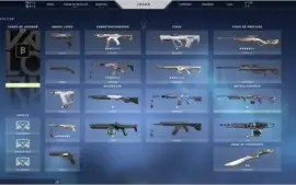 CONTA VALORANT BETA COM MUITAS SKINS
