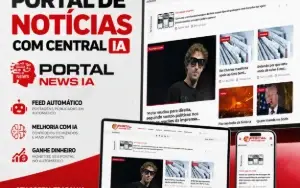Código Fonte Portal de Noticias com Central IA 2026