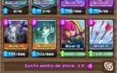 Clash Royale Arena 12 Record 4609 / 700 gemas / CV9 de brind