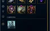 Conta League of Legends - Ouro 2