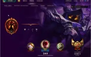 Conta League of Legends - Ouro 2
