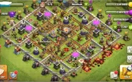 Conta de Clash Of Clans CV 11 - Quase Full