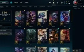 Conta LOL Full prata 40champ 14 skin baratinha otima p/smurf