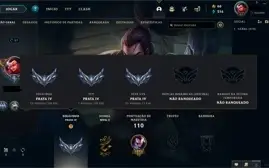 Conta LOL Full prata 40champ 14 skin baratinha otima p/smurf