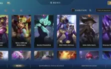 Conta LOL Wild Rift cheia de SKINS e CHAMPS✨️🔥