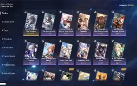 Seele + Clara + Gepard + Arma da Bronya - Honkai Star Rail