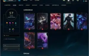 Conta LOL (OURO) com uma conta no wild rift (bônus)