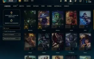 Ferro 1 com 26 Champs e 1 Skin