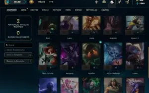 Ferro 1 com 26 Champs e 1 Skin