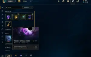 Ferro 1 com 26 Champs e 1 Skin