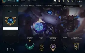 Conta Platina 2 131 Campeões 149 Skins Nível 197