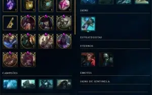 Conta Platina 2 131 Campeões 149 Skins Nível 197