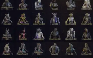Vendo Conta Warframe Maestria 18