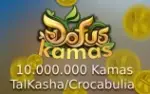 TalKasha 10 milhões Kamas (antigo Crocabulia) DOFUS - DFG