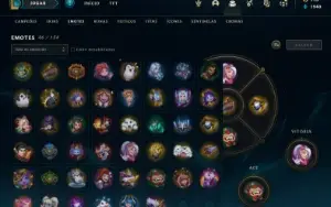 CONTA LOL - Platina 4 - 42 skins - (email não confirmado)
