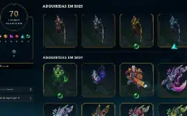 Conta valorant + LOL + TFT +3800 reais gastos no TOTAL