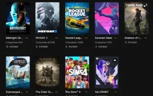 Conta Steam com 68 Jogos + Conta Epic 19 Jogos