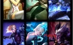 Conta platina 5 solo platina 1 flex ez pulsefire 23 champs