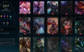 Conta do LoL Level 433 SEM ELO 307 skins