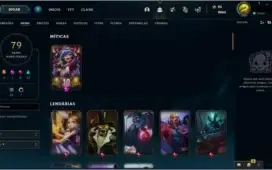Conta league of legends avaliada em 1100