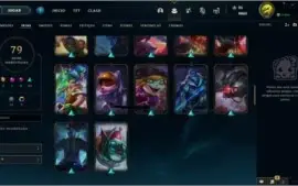 Conta league of legends avaliada em 1100
