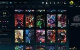 Conta league of legends avaliada em 1100