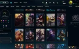 Conta league of legends avaliada em 1100