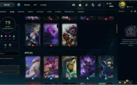 Conta league of legends avaliada em 1100