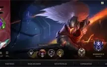 CONTA 18 SKINS; TOP 200 SHYVANA; DIAMANTE; 2 PASSES; 47K DE