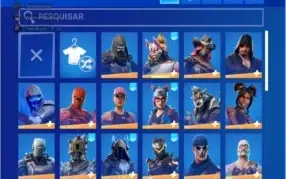 Conta Fortnite com Salve o Mundo farm de VBUCKS