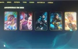 Conta League Of Legends Level 17 com 1375 RP's grátis!
