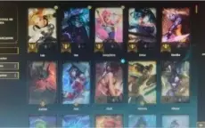 Conta League Of Legends Level 17 com 1375 RP's grátis!