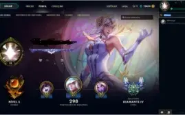Conta Diamante League of Legends