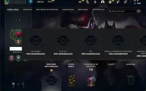 Conta Unranked com 27 Champs e 3 Skins + 4 Espólios