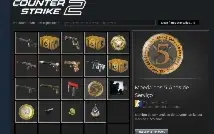 Conta Steam com insígnia de 9 anos de serviço e muito mais.