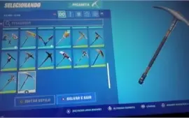 VENDO CONTA DE FORTNITE RARA (MINTY, WONDER, SKIN DO CASTRIN